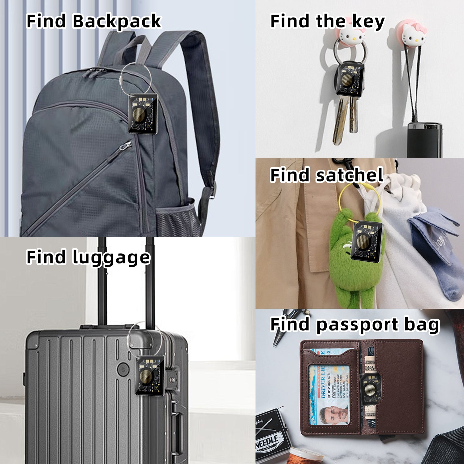 Cyberpunk Transparent Smart Key Finder Wireless Charging & Apple Find My Certified P21