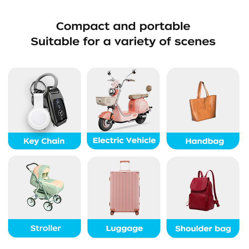 Rastreador inteligente Find My Tag de bajo consumo con certificación Apple MFi 
