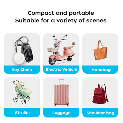 Rastreador inteligente Find My Tag de bajo consumo con certificación Apple MFi 