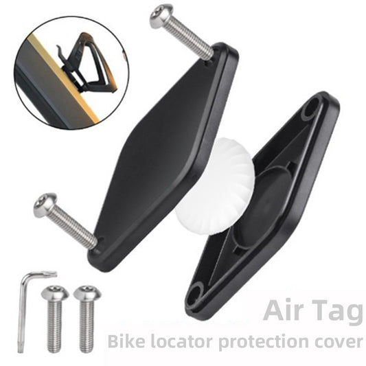 Soporte de montaje universal para rastreador de bicicletas Air Tag, funda protectora para localizador, funda para botella de agua de bicicleta, soporte para etiquetas Air Tag
