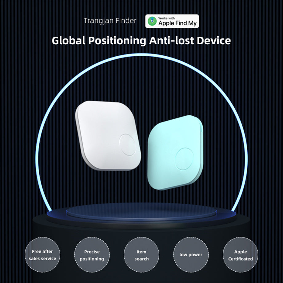 Apple MFi認定の低消費電力スマートトラッカー