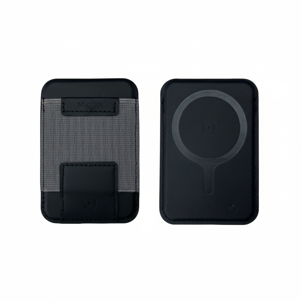 Micflip Smart MagSafe Wallet with Apple 'Find My' Tracking - Ultra-Thin Magnetic Card Holder & GPS Tracker (Rechargeable)