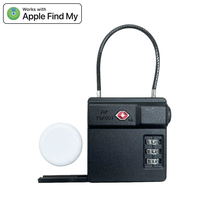 Smart TSA Luggage Lock with Apple Find My Integration - Anti-Lost Global Tracking & Waterproof Combination Padlock K05