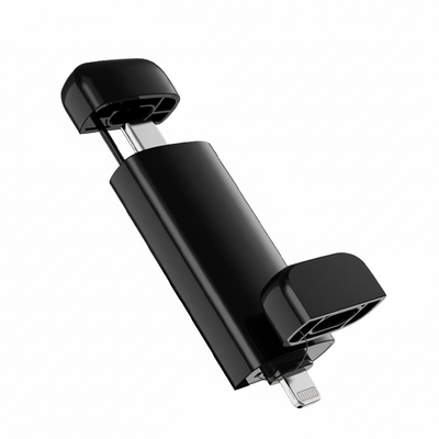 Lightning + Type-C Adapter White Background